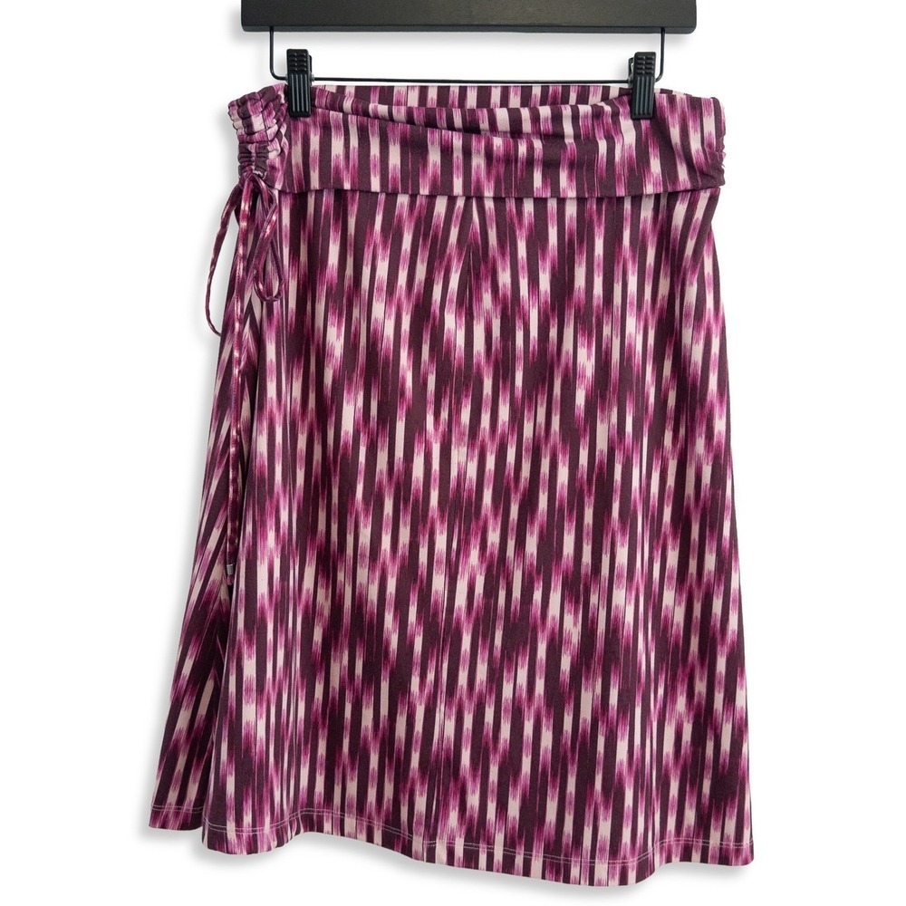 Eddie Bauer Skirt Womens Medium Ikat Print‎ Convertible Dress Festival Boho